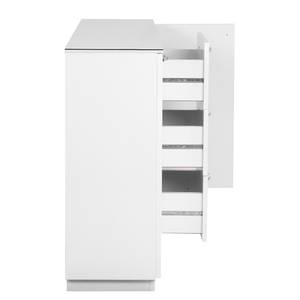 Buffet Modica II Blanc brillant