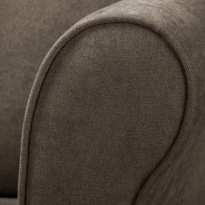 Fauteuil bergère Ranu I Microfibre Enza: Noix de muscade