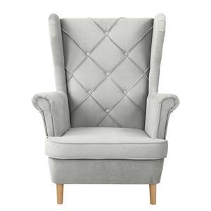 Fauteuil bergère Olmen Microfibre Jada: Bleu gris