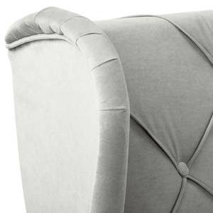 Fauteuil bergère Olmen Microfibre Jada: Bleu gris