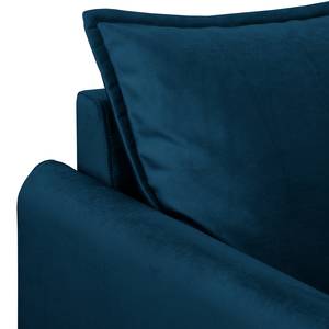 Sofa Palawan (2-Sitzer) Samt Ravi: Marineblau