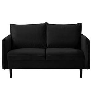 Sofa Palawan (2-Sitzer) Samt Ravi: Schwarz