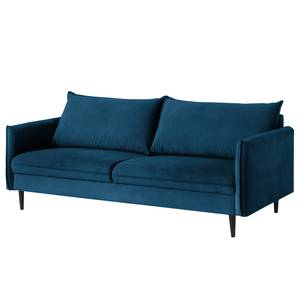 Sofa Palawan (3-Sitzer) Samt Ravi: Marineblau