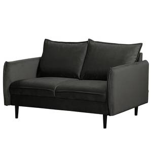 Sofa Palawan (2-Sitzer) Samt Ravi: Anthrazit