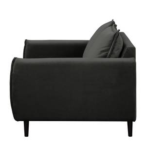 Sofa Palawan (2-Sitzer) Samt Ravi: Anthrazit