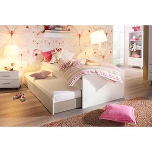 Bedlade Aik II Wit - Plaatmateriaal - 94 x 24 x 199 cm