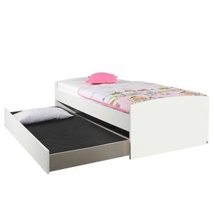 Bedlade Aik II Wit - Plaatmateriaal - 94 x 24 x 199 cm