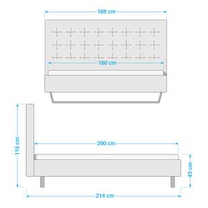 Bedframe Livorno 160 x 200cm