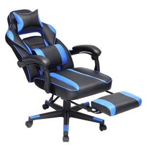 Chaise gamer Moco XXL Noir / Bleu