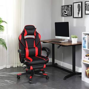 Chaise gamer Moco XXL Noir / Rouge