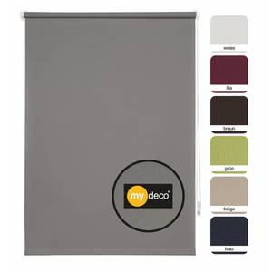Store occultant thermique Win Polyester - Gris - 90 x 160 cm