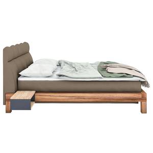 Boxspringbett Bull Chenille Stella: Sahara - 160 x 200cm - Doppelmatratze H2/H3