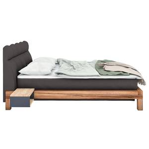 Boxspringbett Bull Chenille Stella: Schlamm - 160 x 200cm - H3