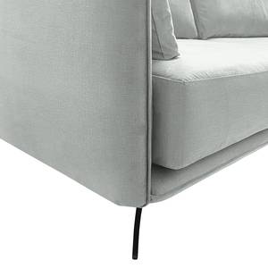 Canapé Frederike (3,5 places) Microfibre Faria: Bleu gris