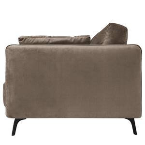 Canapé Frederike (3,5 places) Microfibre Faria: Gris marron