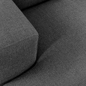 Sofa Asia (3-Sitzer) Webstoff Inas: Anthrazit