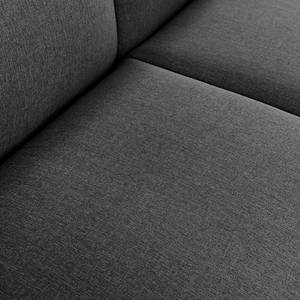 Sofa Asia (3-Sitzer) Webstoff Inas: Anthrazit