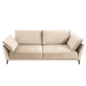 Sofa Gobabis (3,5-Sitzer) Samt Ravi: Creme