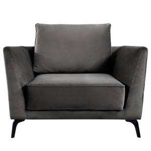 Fauteuil Gobabis Velours Ravi: Gris