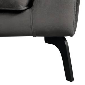 Fauteuil Gobabis Velours Ravi: Gris