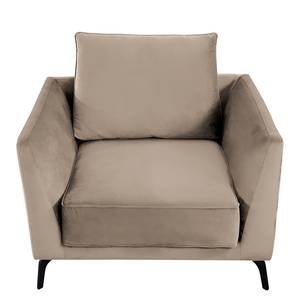 Fauteuil Gobabis Velours Ravi: Beige