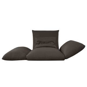 Fauteuil XL Olympus Tissu Polly: Anthracite