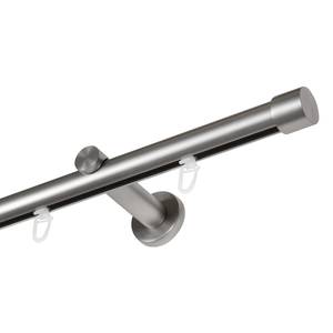 Bastone per tenda Profilo 20 mm Zama - Effetto acciaio inox - Larghezza: 160 cm