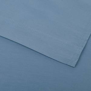 Bettlaken Satinado Baumwolle Satin - Blau - 160 x 290 cm