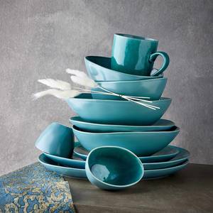 Dinnerteller DE LA ROYA Keramik - Blau - Blau