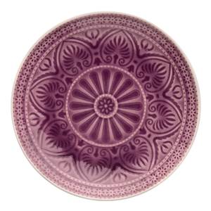 Assiettes SUMATRA (lot de 6) Céramique - Violet - Mauve