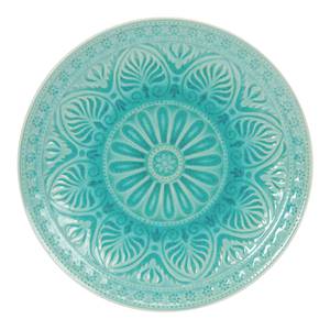 Teller SUMATRA I Keramik - Türkis - Durchmesser: 14 cm