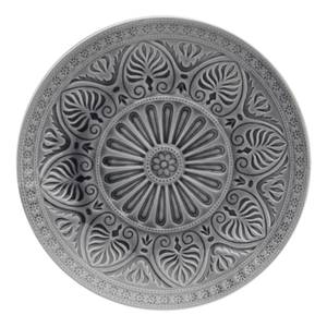 Teller SUMATRA II Keramik - Grau - Durchmesser: 25 cm