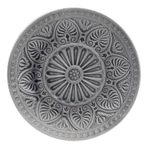 Teller SUMATRA II Keramik - Grau - Durchmesser: 31 cm