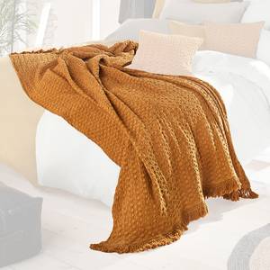 Dessus de lit Ravels Coton - Ambre jaune