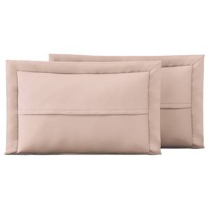 Housses de coussin Helia (lot de 2) Polyester - Rose clair - 50 x 70 cm