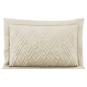 Sierkussen Helia polyester - Beige - 50 x 70 cm