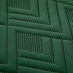 Housses de coussin Helia (lot de 2) Polyester - Vert foncé - 45 x 45 cm