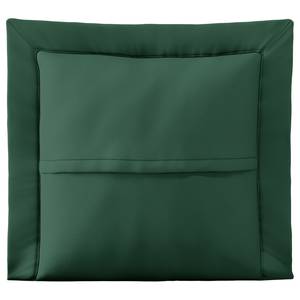 Housses de coussin Helia (lot de 2) Polyester - Vert foncé - 45 x 45 cm