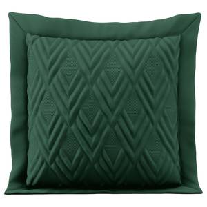 Sierkussen Helia polyester - Donkergroen - 45 x 45 cm