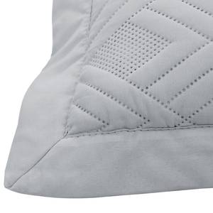 Sierkussen Helia polyester - Zilver - 45 x 45 cm