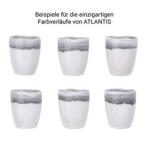 Tasse ATLANTIS Keramik - Weiß / Grau