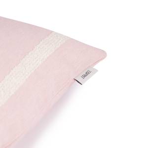 Housse de coussin Kelly Tissu mélangé - Rose