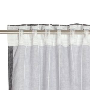 Rideau Harp Stripe Coton / Lin - Anthracite