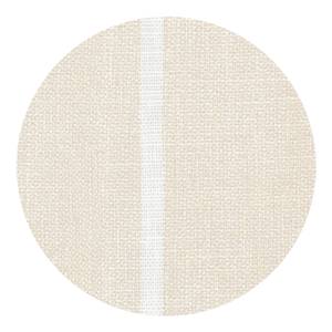 Gordijn Harp Stripe katoen/linnen - Beige