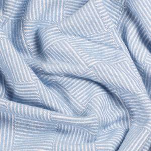 Plaid Blake textielmix - Lichtblauw
