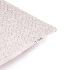 Housse de coussin Harp Structure Polyester - Crème - 60 x 60 cm