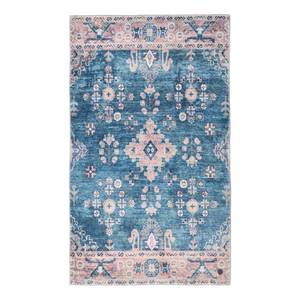 Tapis de bain Oriental One Polyester - Turquoise - 60 x 100 cm