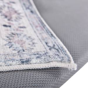 Badmat Oriental Five polyester - grijs - 70 x 120 cm