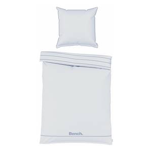 Parure de lit Calm Comfort Coton - Gris - 135 x 200 cm + oreiller 80 x 80 cm