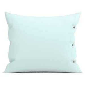 Parure de lit Percale Percale de coton - Bleu clair - 240 x 260 cm + 2 coussin 60 x 70 cm